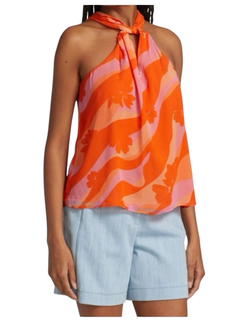 Ramy‎ Brook Printed Skylar Halter Top